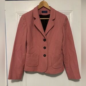 J. McLaughlin Pink Tailored Blazer